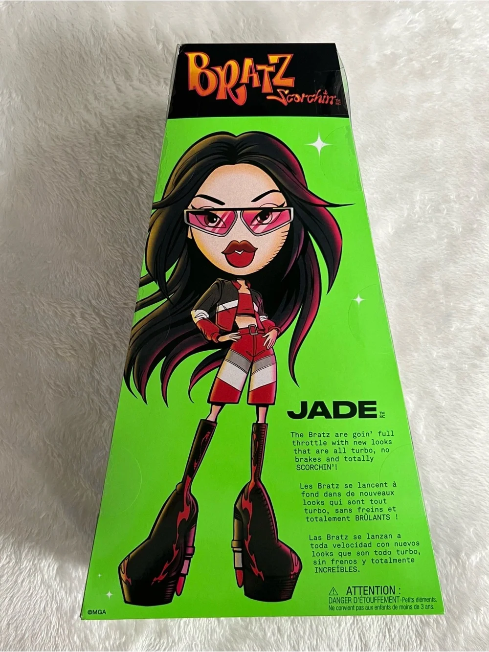 New / NIB MGA 2025 Bratz Scorchin Jade Fashion Doll with Accessories
